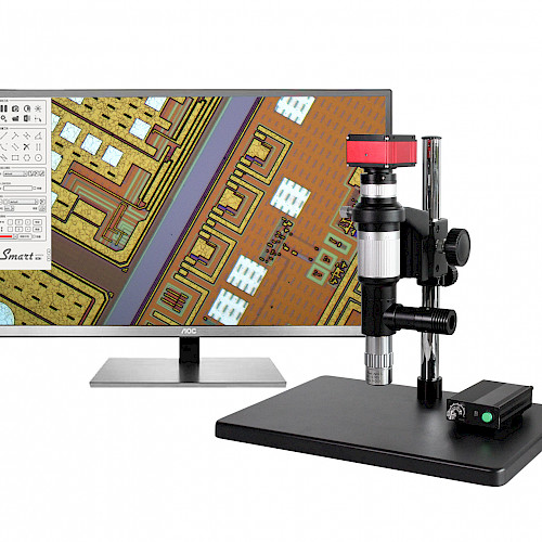 TZ660D全高清4K視頻同軸光顯微鏡晶圓芯片檢測(cè)